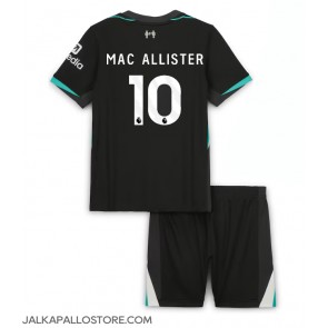 Liverpool Alexis Mac Allister #10 Vieraspaita Lapsille 2024-25 Lyhythihainen (+ shortsit)